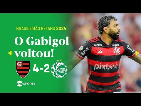 Flamengo 4X2 Juventude Brasileirão betano 2024